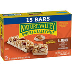 Nature Valley Sweet and Salty Nut Granola Bars, Almond, 15 Bars, 18 oz