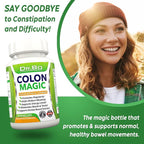 Colon Cleanse Detox Formula - Natural Bowel Cleanser Pills for Intestinal Bloating & Fast Digestive Cleansing - Daily Constipation Relief Supplement Gut, Belly, Stomach - Women Men Herbal Weight Flush