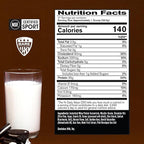 BARE PERFORMANCE NUTRITION, BPN Whey Protein + Casein Protein Powder Blend, Milk N' Cookies, 25g Protein per Serving Supports Lean Muscle Recovery, 27 Servings, Third Party Tested