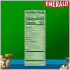 Emerald Nuts Unsalted Almonds and Walnuts 7 Ct (1-Pack), 100-Calorie Individual Packs of Nut Blend, Kosher Certified, Non-GMO, Contains No Artificial Preservatives, Flavors or Synthetic Colors