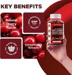 Vitamatic Tart Cherry (360 mg) with Celery Seed (30 mg) 10:1 Extract & Turmeric 20:1 Extract (10 mg) - (Per Serving/2 Gummies) - 60 Gummies (Pack of 2)