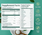 ALGAECAL Collagen - 4 Clinically-Supported Peptides VERISOL®, FORTIGEL®, UC-II®, FORTIBONE®, Anti-Aging Hydrolyzed Collagen Powder, 3 Packs, Made in USA