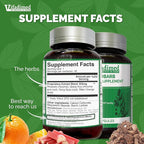 Rhubarb,Gut Motility Activator for Bowel Movement and Regularity,Constipation Relief,Bloating & Gas Relief,Mucus Production Assist,Lining & Microbiome Support, 45 Capsules