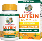 MARYRUTH'S Lutein Gummies with Zeaxanthin | Lutein & Zeaxanthin Supplement | Eye Health | Blue Light Filtering | Vision Support | Adult Eye Supplement for Visual Function | Non-GMO & Vegan | 30 Count