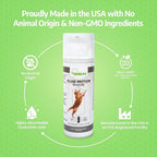 Fluid Motion - Hip & Joint Support for Dogs - Liquid Hyaluronic Acid - Joint Mobility, Skin, & Coat Supplement for Senior Dogs - Apple Flavor - Glucosamine Alternative (30-60+ Day Supply)