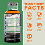 Vitamin Energy Immune+ Extra Strength Energy Shot Mango 24 Pack, 260mg Natural Caffeine, B-Vitamins, Citicoline, Green Tea, Immunity & Focus Support, Zero Sugar, Gluten-Free 1.93 fl oz