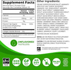 Orgain Hydrolyzed Collagen Powder + 50 Organic Superfoods For Women & Men, 20g Grass Fed Collagen with Vitamin C, Unflavored - Hair, Skin, Nail, & Joint Support Supplement, Non-GMO, Type I & III, 1lb