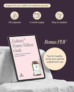 Women's Probiotic for PH Balance, Urinary Tract & Gut Health – Vaginal Probiotics for Women with Prebiotics, Lactobacillus Acidophilus & Crispatus, Natural Cranberry & Herbs | 120 Vegan Capsules