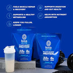 Koia Plant Based Protein Elite Powder, Vanilla, 32g Protein, 4g Sugar, 6g Prebiotic Fiber, Pre & Post Workout, 21 Vitamins & Minerals, Dairy-Free, Gluten-Free, Non-GMO, 24 Servings, 44.8 Oz