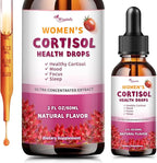 Cortisol Supplements for Women Liquid Drops, Natural Herbal Extract Complex for Women, Cortisol Reducer - Promote Relaxation and Support Mood - 30 Day Vegan Supply