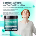 Ultra Cortisol Health 1630 mg with Ashwagandha, Rhodiola, Apigenin & Holy Basil – Supports Mood, Resilience & Daily Balance – 180 Capsules