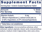Life Extension Menopause Relief – Siberian Rhubarb, Menopause Supplement for Women, Ease hot Flashes, Mood Swings, Night Sweats Relief, Hormone-Free, Gluten-Free, Non-GMO, Vegetarian (Pack of 2)