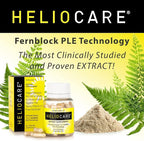 Heliocare Skin Care Dietary Supplement: 240mg Polypodium Leucotomos Extract Pills - Antioxidant Rich Formula with Fernblock and PLE Technology - 60 Veggie Capsules