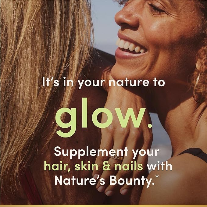 Nature's Bounty Biotin, Supports Metabolism for Energy and Healthy Hair, Skin, and Nails, 1000 mcg, 100 Tablets