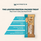 Myprotein Crispy Protein Wafers | 15g Protein | Box of 10 | Vanilla | High Protein Snack Bar | Milk & Whey Isolate | Low Sugar