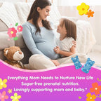Prenatal Vitamins for Women with Methylfolate, Vegan Omega-3 DHA, Organic Food Blend, Probiotics, Iron, Vitamin D3 B6 B12, Choline, Sugar Free Multivitamin for Women During & Post Pregnancy, 60 Cts