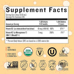 Legendairy Milk Vitamin D Drops for Infants, Organic Baby Vitamin D3 K2 Liquid 400 IU, Vegan for Newborns Toddlers & Kids, Childrens Supplement for Strong Bones & Teeth, Sugar Free, 90 Servings