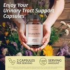 HERBAMAMA Stinging Nettle Capsules - 1200mg Stinging Nettle Root Extract for Urinary Tract Support - Vegan, Non-GMO Urtica Dioica Supplement