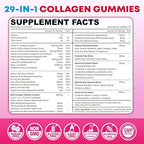 Sugar Free Collagen Gummies for Women & Men with Hydrolyzed Collagen Peptides, Biotin & Vitamin C, Multi Collagen Types I II III V X for Skin Hair Nails Digestive & Immune Health, 90 Count