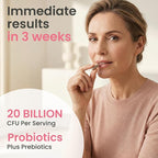 Vaginal Probiotics & Prebiotics for Women with Cranberry Extract | Supports Urinary Tract & PH Balance for Women | Probioticos Vajinal | Probiotics for Women's Vaginal Health- 60ct