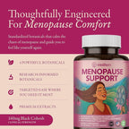 Menopause Supplements For Women | Natural Menopause Relief & Hot Flash Relief | Perimenopause Vitamins | Hormone-Free, Night Sweats & Sleep Support | Wellfern