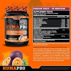 HumaPro Essential Amino Acid Formula | EAA Protein Supplement | Supports Muscle Recovery & Performance | Vegan, Gluten Free | | 45 Servings (Passion Fruit)
