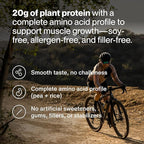 Momentous Vegan Protein Powder - 20 g Plant-Based Protein - NSF Certified for Sport - Vegan - GMO Free - Gluten-Free - 12 Servings for Essential Everyday Use - Cappuccino
