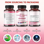 Collagen Biotin Resveratrol Saw Palmetto - Skin, Joint Health Support