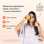 Cheers Protect | Daily Liver Supplement for Drinkers with L-Cysteine + DHM | Increase Glutathione Levels | 60 Doses | Cysteine, Dihydromyricetin, Milk Thistle, Prickly Pear, B-Vitamins, Ginger