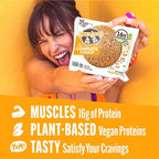 Lenny & Larry's Complete Protein Cookie, [Peanut Butter], Chewy Soft Baked, 16g Plant Protein, Vegan, Non-GMO, High Fiber, [4 Ounce] Cookie (Pack of 12)