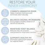 Vaginal Probiotics for Women pH Balance | Prebiotics & Probiotics for Women | Women's Welness for Vaginal Health | Odor Relief | 60 Capsules