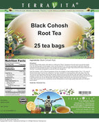 Black Cohosh Root Tea (25 tea bags, ZIN: 427126) - 2 Pack