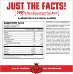 MuscleMeds Carnivor Mass Diet Supplement, Vanilla Caramel, 5.78 Pound (002658)