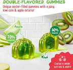 Center-Filled Magnesium Glycinate Gummies 400MG - High Absorption for Kids, Teens & Adults - Supplement for Sleep, Calm & Muscle Relaxation with B6 & D3 - Gluten Free & Vegan Friendly - 120 Count