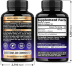 Natural Saffron Supplements - Pure Saffron Extract 88.5 mg - Made in USA - Mood | Focus | Vision | Energy Support - Eye Health for Women & Men - NonGMO Vegan Pills - 180 Powder Capsules