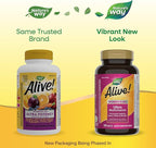Nature's Way Alive! Vitamins for Women 50 Plus, Complete Multivitamin, High Potency Formula, with Methylated B12, Gluten-Free, 150 Tablets, (Pack of 2)