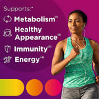 Centrum Multivitamin for Women, Multivitamin/Multimineral Supplement with Iron, Vitamin D3, B Vitamins and Antioxidant Vitamins C and E, Tablet, Gluten Free, Non-GMO Ingredients - 250 Count