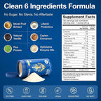 BIRDMAN Falcon Organic Vegan Protein Powder Vanilla, 24g Protein, Sugar Free, Probiotics, Low Carb, Keto Friendly, Dairy Free, Lactose Free, Non Whey, Plant Based Pea Protein Powder - 18 Servings