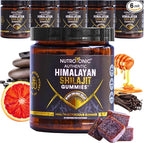 Organic SHILAJIT Gummies by NutroTonic | Shilajit for Men & Women | Cane Sugar Free, Sweetened by Organic Manuka Honey | Clean Formula | Natural Fulvic & Humic Acid | 30 Healthy Gummies (6)