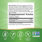 Nature's Way Uva Ursi Leaves, Traditional Urinary Support*, 1,110 mg per 3-Capsule Serving, Non-GMO Project Verified, Herbal Dietary Supplement, 100 Vegan Capsules (Packaging May Vary) - 2 Pack