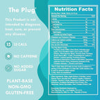 The Plug Liver Cleanse Detox & Repair Drink Electrolytes Organic Herbal Liquid Detoxify Body Plants Supplement Support Weight Loss Natural Health Hydrate Sports Energy Immunity Shots Minerals Vitamins