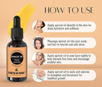 Earth N Pure Apricot Oil (Khumani Oil) Cold Pressed, Natural and Therapeutic Grade 30 ml