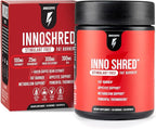 Inno Shred Stim Free Thermogenic Fat Burner for Men & Women - Appetite Suppressant, Metabolism Support with Capsimax, Paradoxine, Green Tea Extract - 60 Veggie Capsules, 30 Servings