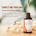 Heivy Liquid Collagen for Women, 60ml Raspberry Flavor, 20500 mcg 4-in-1 Collagen Drops, USA GMP, Sugar-Free, 3rd Party Tested