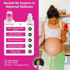 Pink Stork Total Prenatal Vitamins for Women | DHA, Folate, Iron, Choline, & Vitamin B12 | Preconception Nutrition | Prenatals for Women, Pregnancy Essentials | Doctor Formulated, 60 Count, Mint