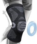 NEENCA Professional Knee Brace for Pain Relief, Medical Knee Compression Sleeve, Knee Support with Horizontal Knit Tech for Meniscus Tear, ACL, Arthritis, Joint Pain, Runner, Workout