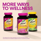 Nature’s Way Alive! Women’s 50 Plus Multivitamin Gummy, Daily Chewable Multivitamins with B-Vitamins, Vitamin D3, Calcium, Supports Heart, Brain & Bone Health,* Mixed Berry Flavored, 60 Count