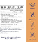 her own Boost, Helps Boost Energy, Supports Metabolism, Proprietary Thermogenic Blend, Green Tea Leaf Extract, Gluten and Soy Free, Vegan, 60 Capsules, 30 Servings, Small, Multi