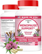 Lunakai USA Made Natural Menopause Supplements for Women – 13-in-1 Menopause Relief for Hot Flashes, Night Sweats, Sleep & Mood Support, 60ct