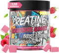 Creatine Monohydrate Gummies 6g for Men Women,Complex Creatine Monohydrate Chewable for Muscle Strength,Muscle Building,Energy Boost,Pre-Workout Energy Supplement,Vegan Raspberry - 120 Count